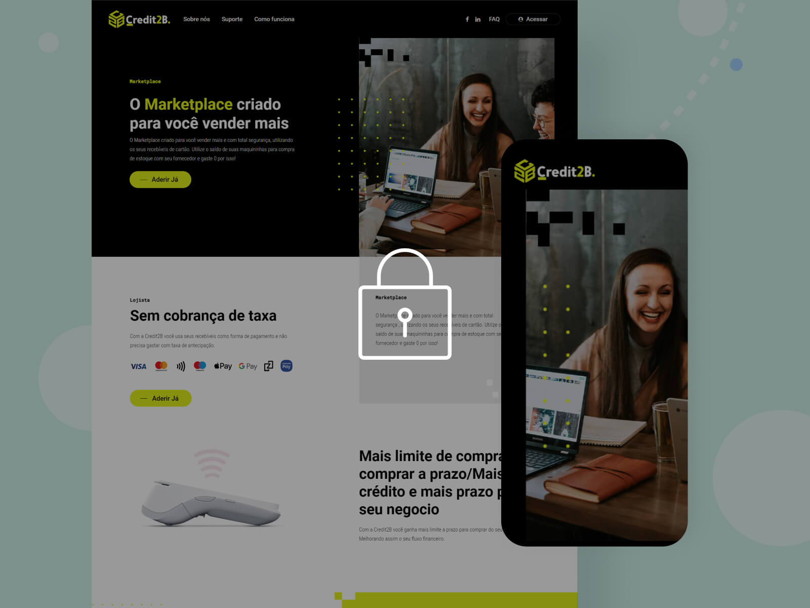 Credit2B SaaS Website (Soon)